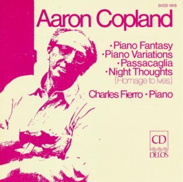Fantasia per pianoforte, passacaglia, ni - Aaron Copland