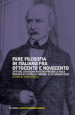 Fare filosofia in italiano fra Ottocento e Novecento. Atti del Convegno (Firenze, 11-12 giugno 2018)