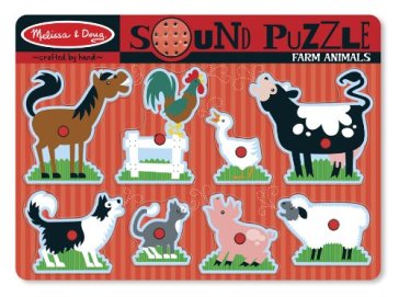 Farm Animals Sound Puzzle