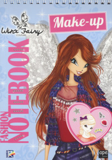 Fashion notebook make-up. Winx Fairy Couture. Con adesivi. Ediz. a colori - Iginio Straffi