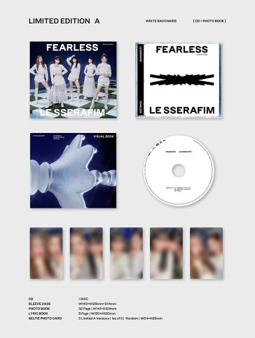 Fearless (deluxe edt. cd + photo book 32 - Le Sserafim