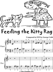 Feeding the Kitty Rag Beginner Piano Sheet Music