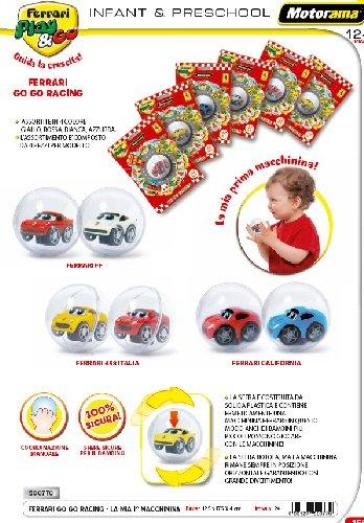 Ferrari Play & Go - Go Go Racing - Sfera La Mia Prima Macchinina