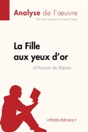 La Fille aux yeux d or d Honoré de Balzac (Analyse de l œuvre)