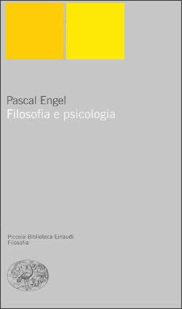 Filosofia e psicologia - Pascal Engel