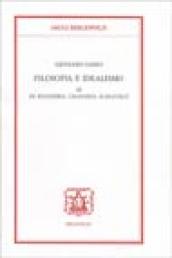 Filosofia e idealismo. 3.De Ruggiero, Calogero, Scaravelli