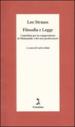 Filosofia e legge. Contributi per la comprensione di Maimonide e dei suoi predecessori