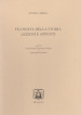 Filosofia della storia. Lezioni e appunti