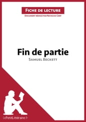 Fin de partie de Samuel Beckett (Fiche de lecture)