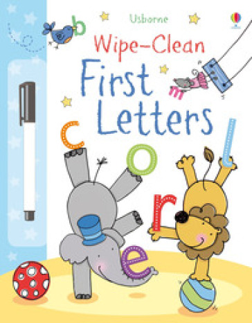 First letters. Wipe-clean. Ediz. a colori. Con penna speciale - Jessica Greenwell