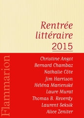 Flammarion : catalogue de la rentrée littéraire 2015