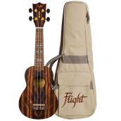 Flight: Ukulele da concerto color legno Natural (con Borsa e Libro)