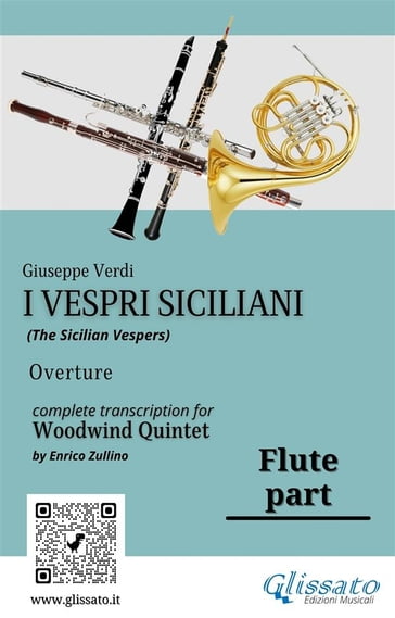 Flute part of "I Vespri Siciliani" - Woodwind Quintet - Giuseppe Verdi - a cura di Enrico Zullino