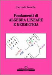 Fondamenti di algebra lineare e geometria