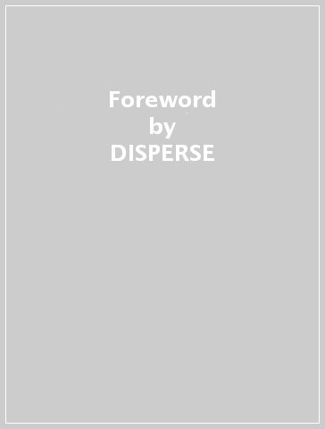 Foreword - DISPERSE