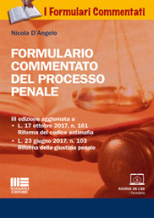 Formulario commentato del processo penale. Con CD-ROM