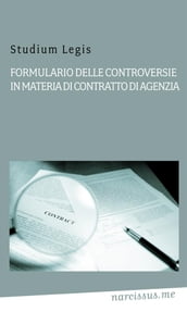 Formulario delle controversie in materia di contratto di agenzia