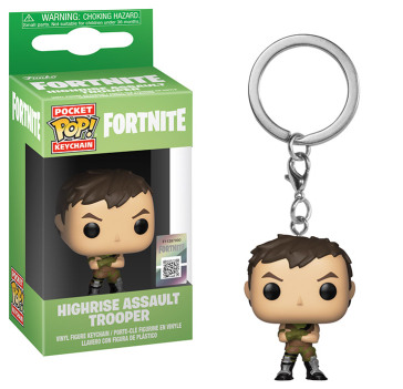 Fortnite - Pop Funko Vinyl Keychain Highrise Assau