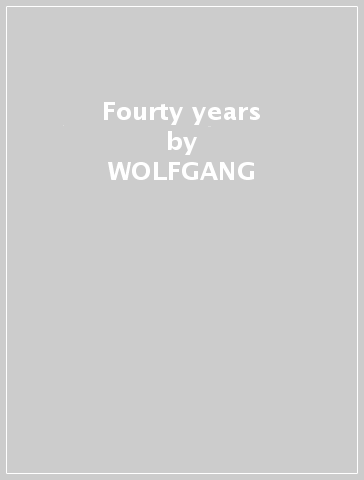 Fourty years - WOLFGANG & PET ENGSTFELD