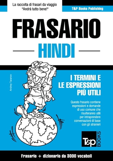 Frasario Italiano-Hindi e vocabolario tematico da 3000 vocaboli - Andrey Taranov