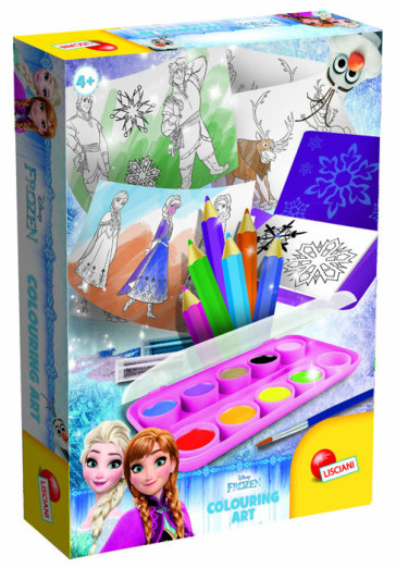 Frozen Colouring Art