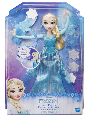 Frozen Elsa Lancia Cristalli di Ghiaccio