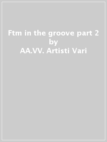 Ftm in the groove part 2 - AA.VV. Artisti Vari