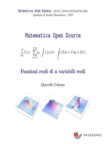 Funzioni reali di n variabili reali - Marcello Colozzo