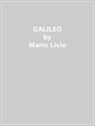 GALILEO - Mario Livio