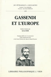 Gassendi et l Europe (1592-1792)