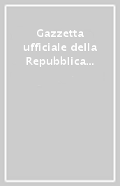 Gazzetta ufficiale della Repubblica Italiana (2004). Versione monoutenza. CD-ROM