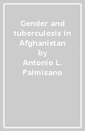 Gender and tuberculosis in Afghanistan