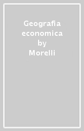 Geografia economica