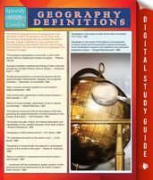 Geography Definitions (Speedy Study Guide)