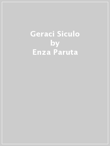 Geraci Siculo - Enza Paruta