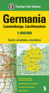 Germania, Lussemburgo, Liechtenstein 1:800.000