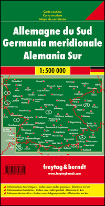 Germania sud 1:500.000