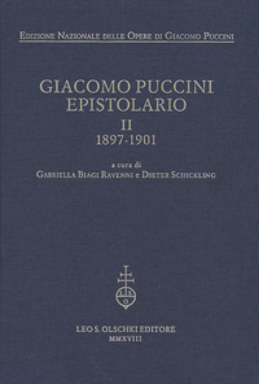 Giacomo Puccini. Epistolario. 2: 1897-1901