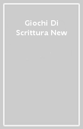 Giochi Di Scrittura New