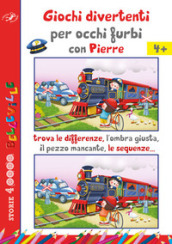 Giochi divertenti per occhi furbi con Pierre. Trova le differenze, l ombra giusta, il pezzo mancante, le sequenze...