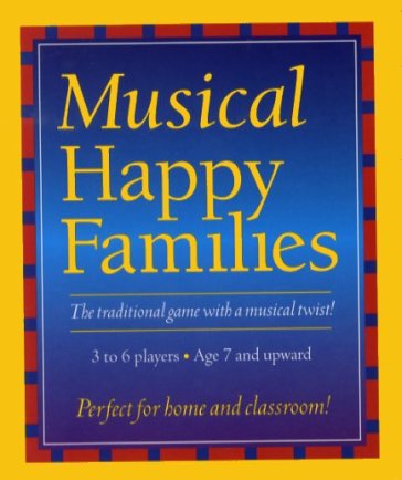 Gioco Musicale Interattivo - Musical Happy Families Quartet