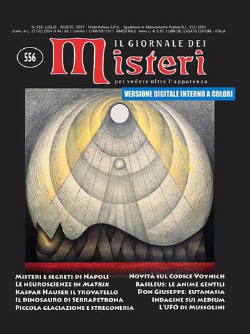 Il Giornale dei Misteri 556 a colori - AA.VV. Artisti Vari