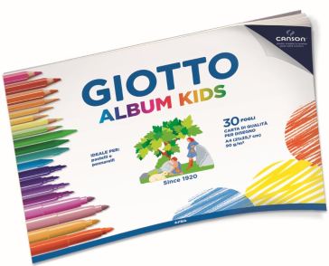 Giotto Album Kids A4 per disegno 30 fogli 90 g/m2