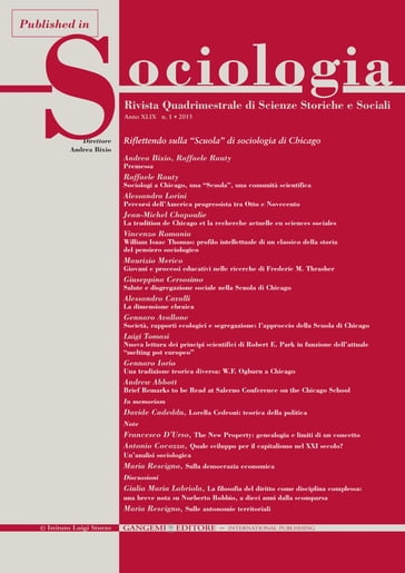 Giovani e processi educativi nelle ricerche di Frederic M. Thrasher - Maurizio Merico