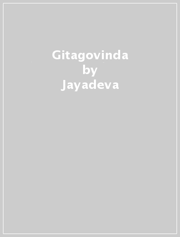 Gitagovinda - Jayadeva