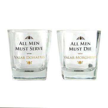 Glasses Set Of 2 (Tumblers) - Game Of Thrones (All Men)