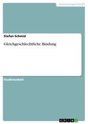 Gleichgeschlechtliche Bindung