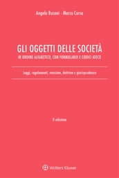 Gli oggetti delle società