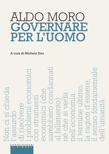 Governare per l'uomo - Aldo Moro