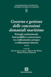 Governo e gestione delle concessioni demaniali marittime. 2.